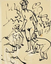 Madre e hijos